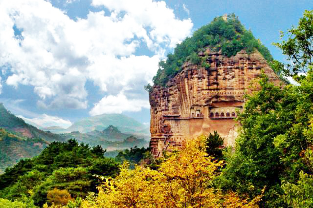 天水麥積山1