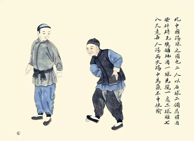 踢球圖